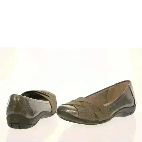 Life Stride Women's Daisie Pewter Flat Slip On Loafer Shoes NIB - Picture 4 of 7